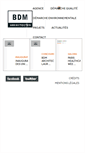 Mobile Screenshot of bdm-architectes.com