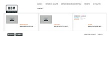 Tablet Screenshot of bdm-architectes.com